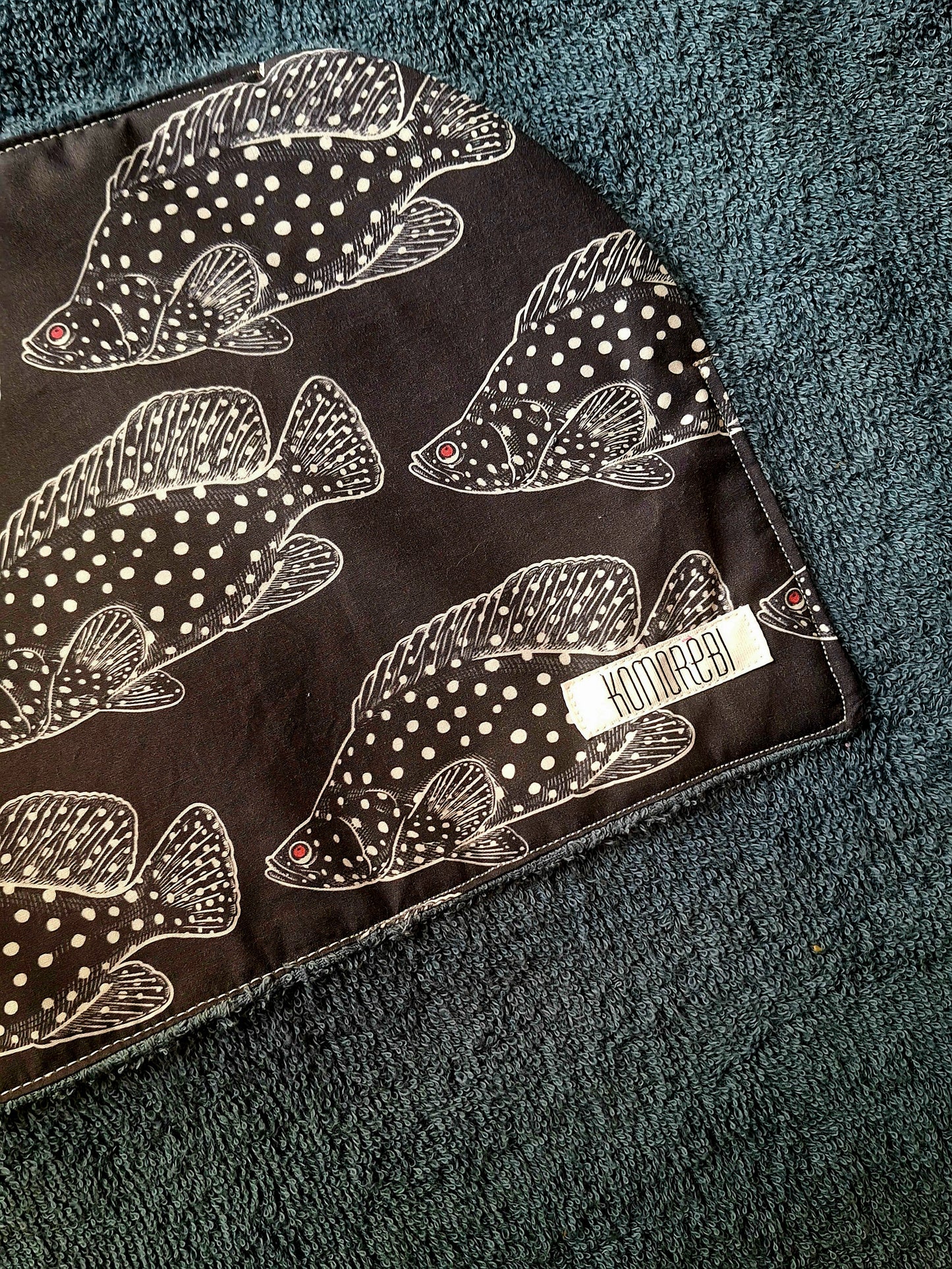 Kids pisces beach poncho
