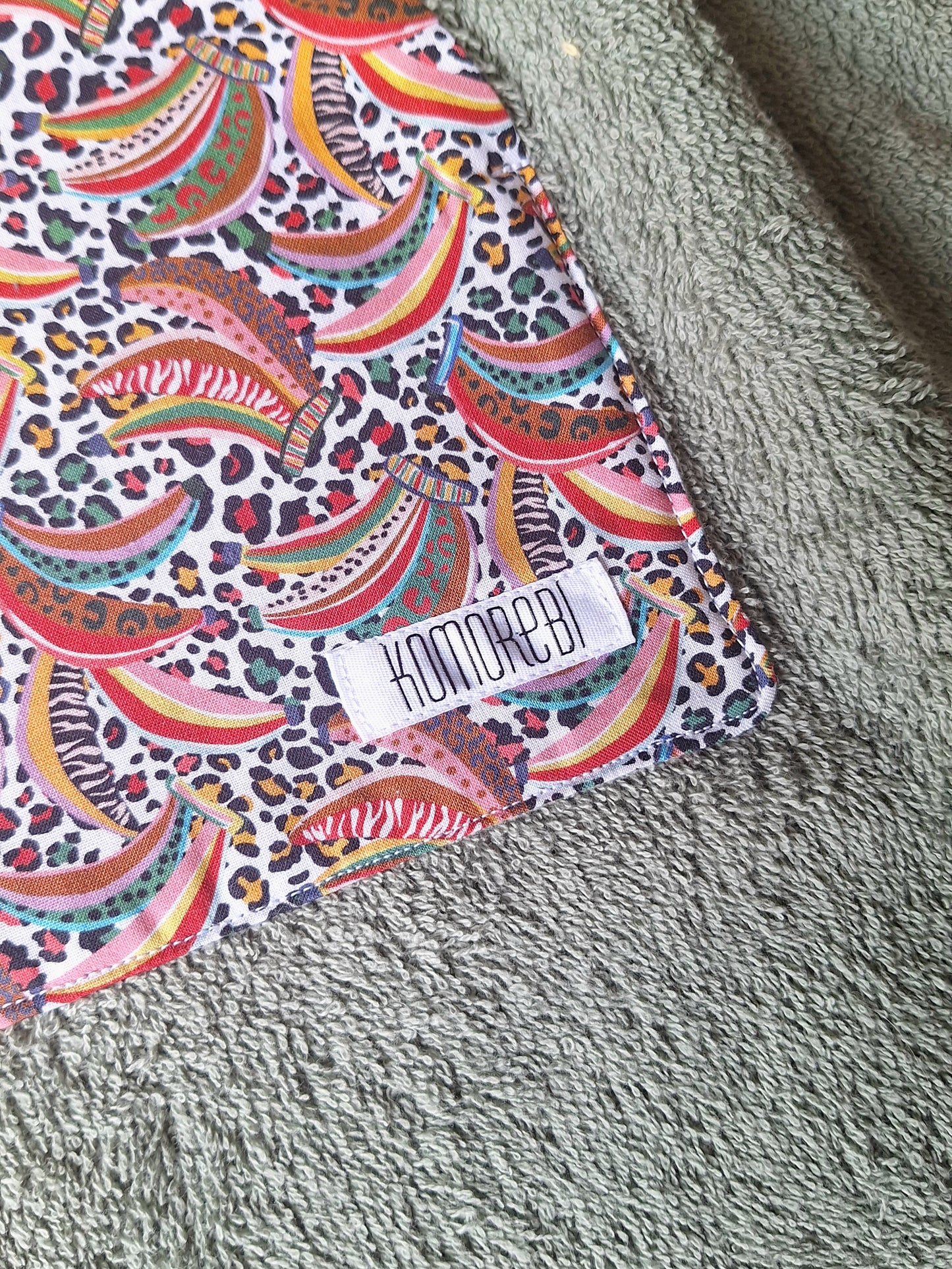 Kids jungle beach poncho