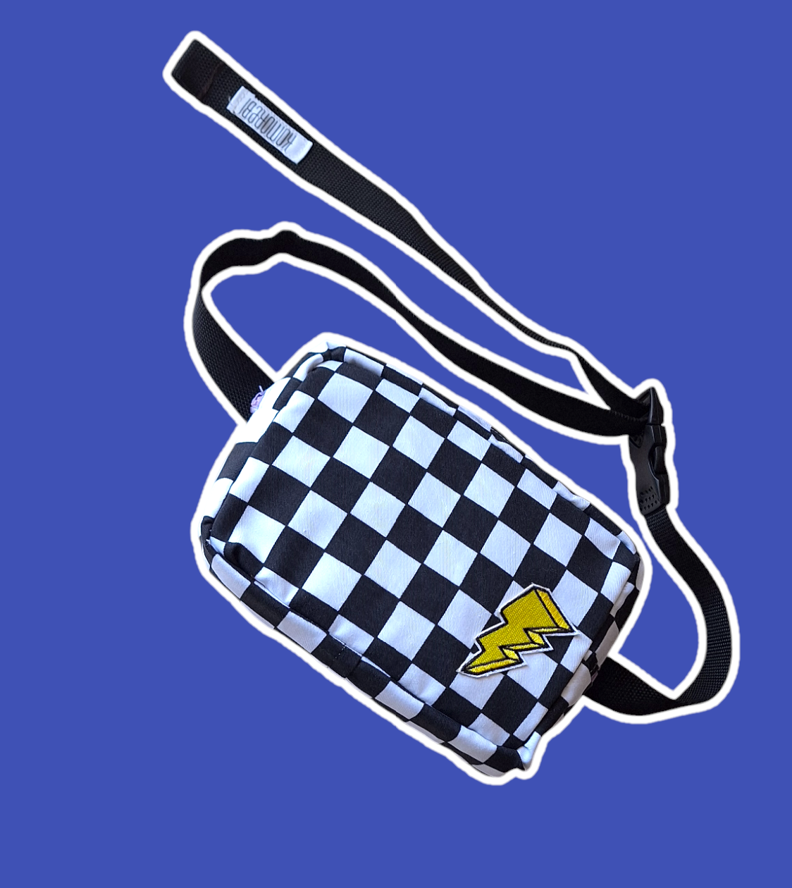 Squadre check fanny bag