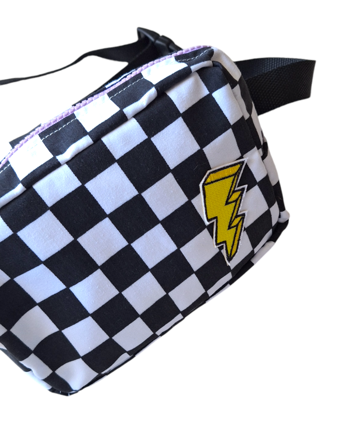 Squadre check fanny bag