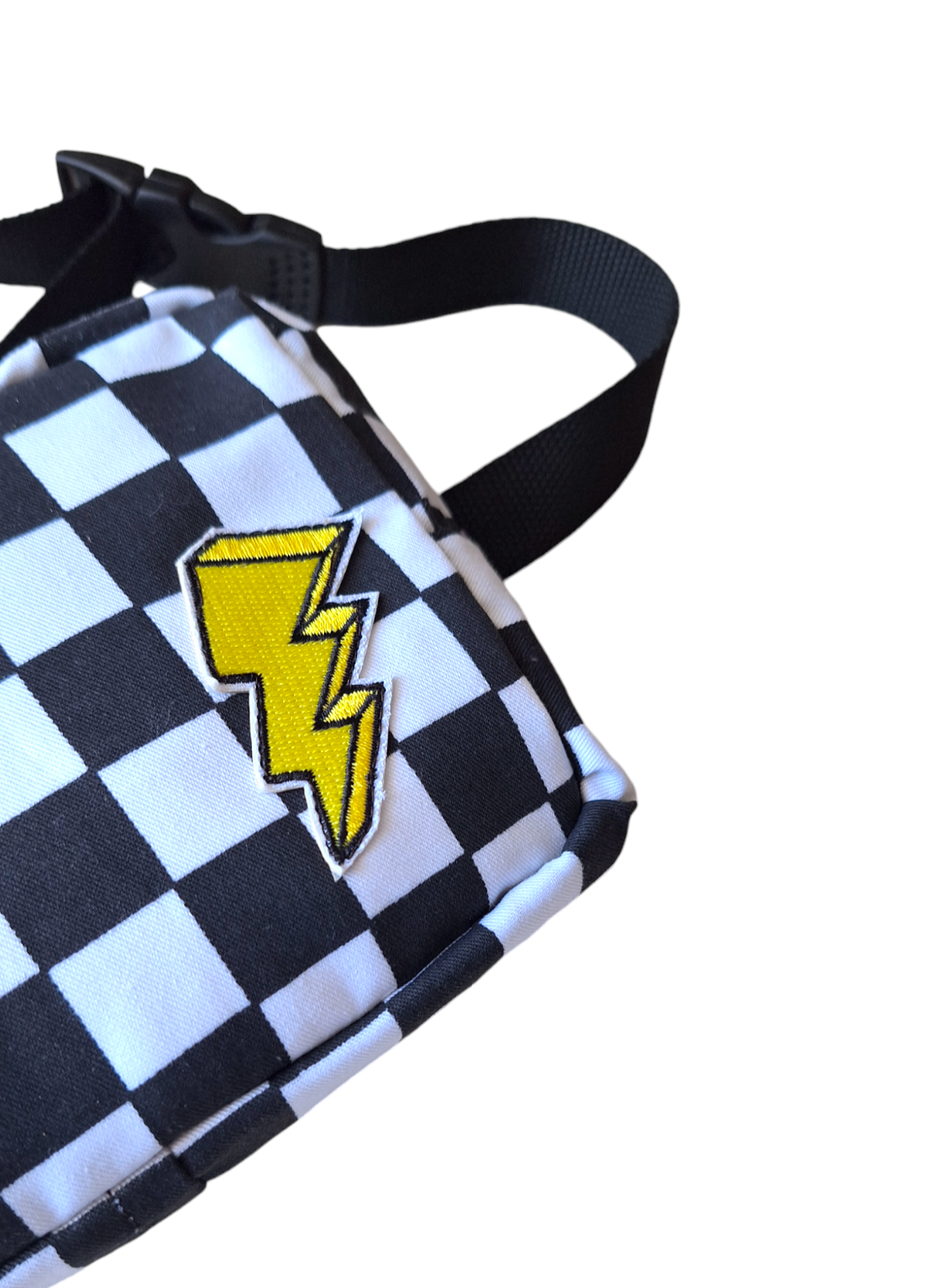 Squadre check fanny bag