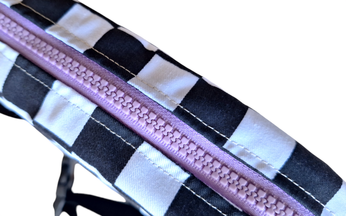 Squadre check fanny bag