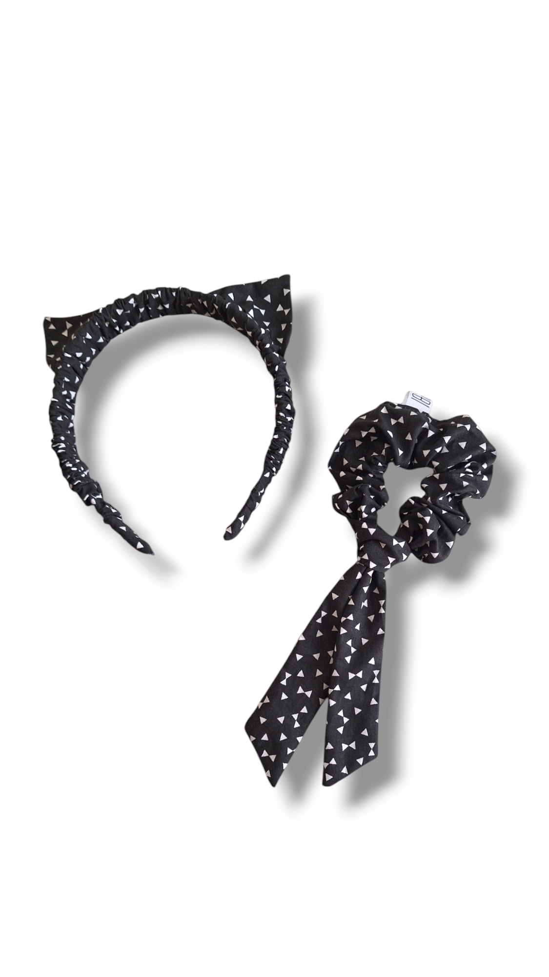 Meow headband with scrunchie set